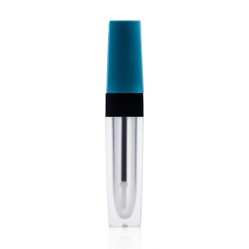 C084 Private Label Empty Plastic Cosmetic Packaging Plastic Lip Gloss Tube 6.1ml Containers with Wands