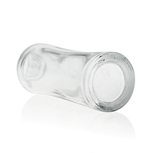 Pump For Makeup 43ml Glass Foundation Cosmetics Packaging Straight Round Clear Empty bottle