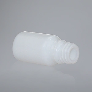 Luxury 10ml Empty Essential Oil Opal White Porcelain Glossy Glass Dropper Bottle With gold Pipettes