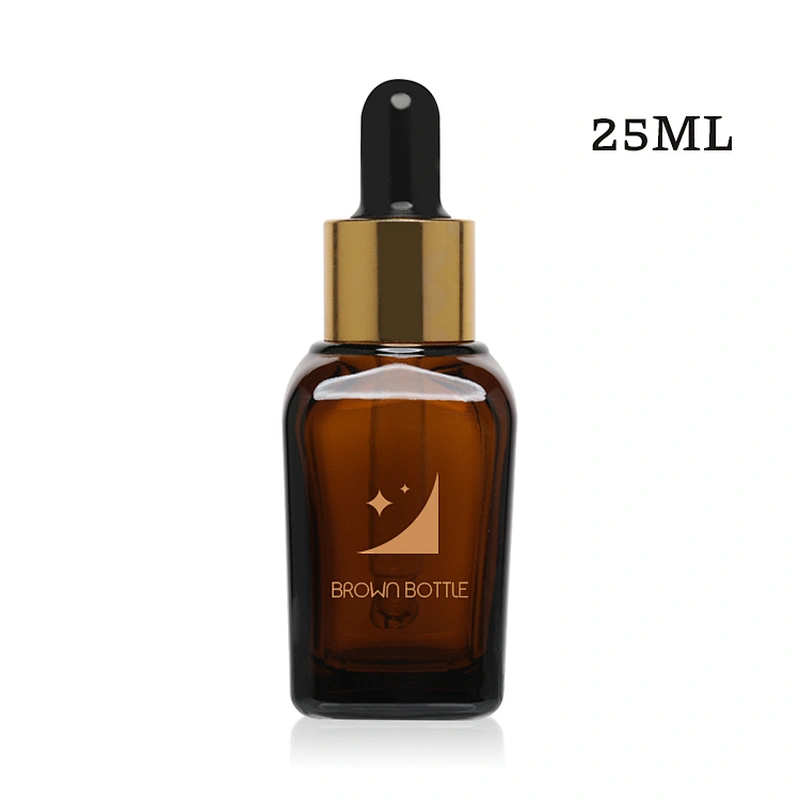 Glass Bottles Massage Oil Glass Dropper Bottle 15ml/25ml/50ml/10Clear Custom Amber Body 30ml Essential Oil Bottles Manufacturers