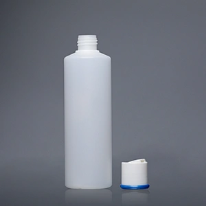 500ml Empty White Plastic PE Bottle with Disc Top