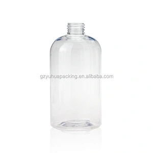350ml Recycling Empty Plastic PET Bottle Packaging Lotion Pump Shampoo Bottle hotel shampoo bottles