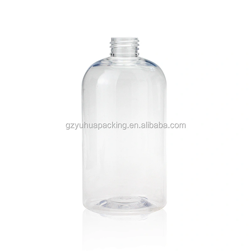 350ml Recycling Empty Plastic PET Bottle Packaging Lotion Pump Shampoo Bottle hotel shampoo bottles