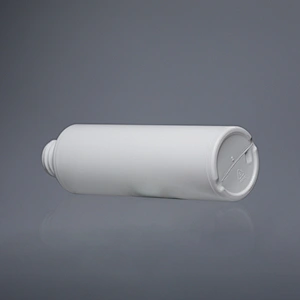 250ml Empty White Plastic PEHD Liquid Soap Bottle with Screw Cap