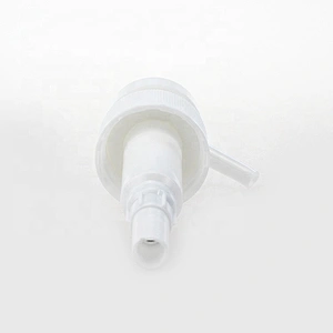 33/410 Custom - made plastic material bottle usage comes with a lock lotion dispenser  pump