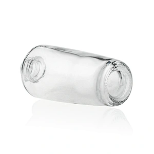 Round Clear Massage Oil Glass Dropper Bottles 40ml Serum Bottle Glass Cosmetic Bottles For Serum