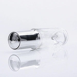 New Design  Custom Cosmetic Glass Bottle 35ml Serum Essential Oil  Clear Glass  Dropper Bottle