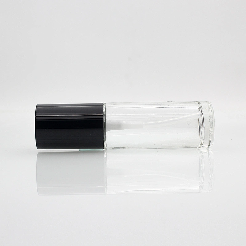 High quality cosmetic packaging 30ml 1oz lotion foundation liquid makeup glass pump bottle