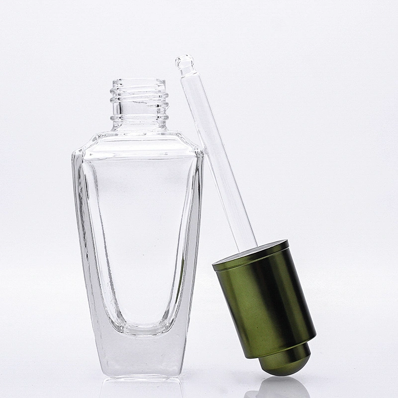cosmetic packaging empty 2oz e-liquid vape oils glass dropper bottle empty glass cosmetic serum dropper bottle wholesale