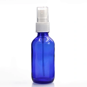 Boston Glass Bottles Massage Oil Glass Dropper Bottle 60 ml Blue Body