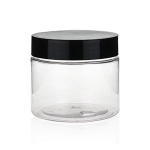 180ml Recycling Plastic PE White Empty Packaging Jar Plastic Containers