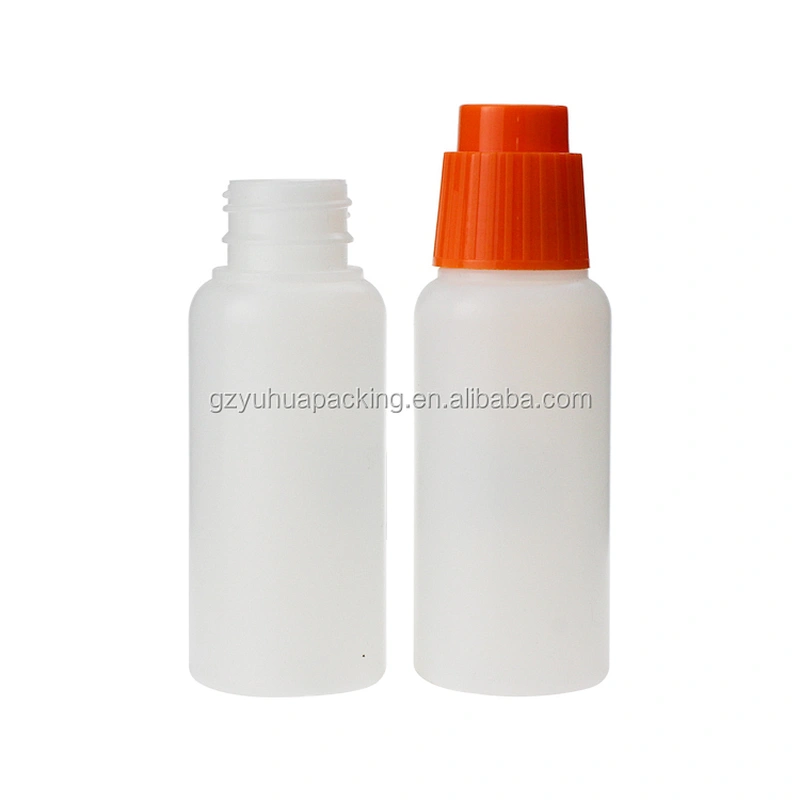 100ml Empty White Plastic PE Liquid Plastic Bottle with Screw Cap