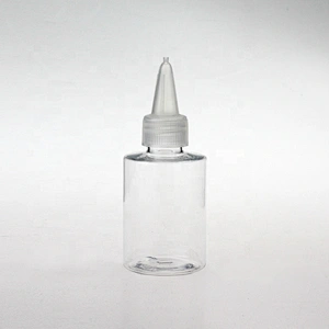 60ml Empty Clear Plastic PET Pump Sprayer Bottle Lotion Pump Flip top cap  Manufacturers