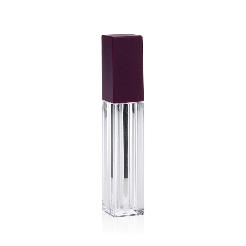 Luxurious Shape AS Lip Gloss Tube Skincare Packaging Cosmetic Container with Wands