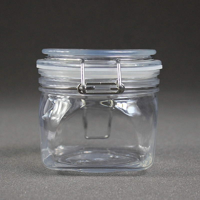 300ml Can Food Pet  Candle Easy Open Lid Dog Beverage Candy Plastic Canning Jar for Food Jam