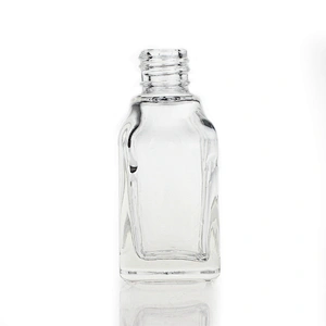 New Design Clear Cosmetic Packaging Serum Dropper Bottle  35ml Luxury Glass Bottle With Dropper