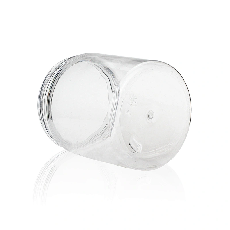 Recyclable 250ml  Plastic PET Empty Packaging Jar Containers Skin Care Cream Customized Bottle