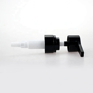33/410 Black Color Cosmetic Bottle Usage Plastic Lotion Dispenser Pump