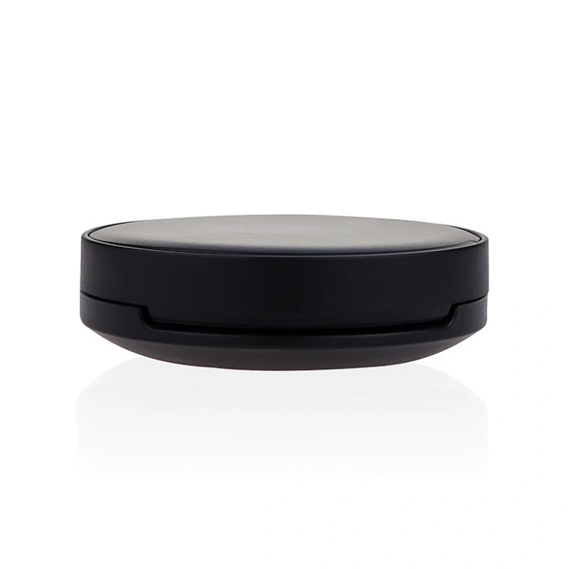 Air Cushion Box high quality compact foundation case empty round pressed pink compact powder case with mirror
