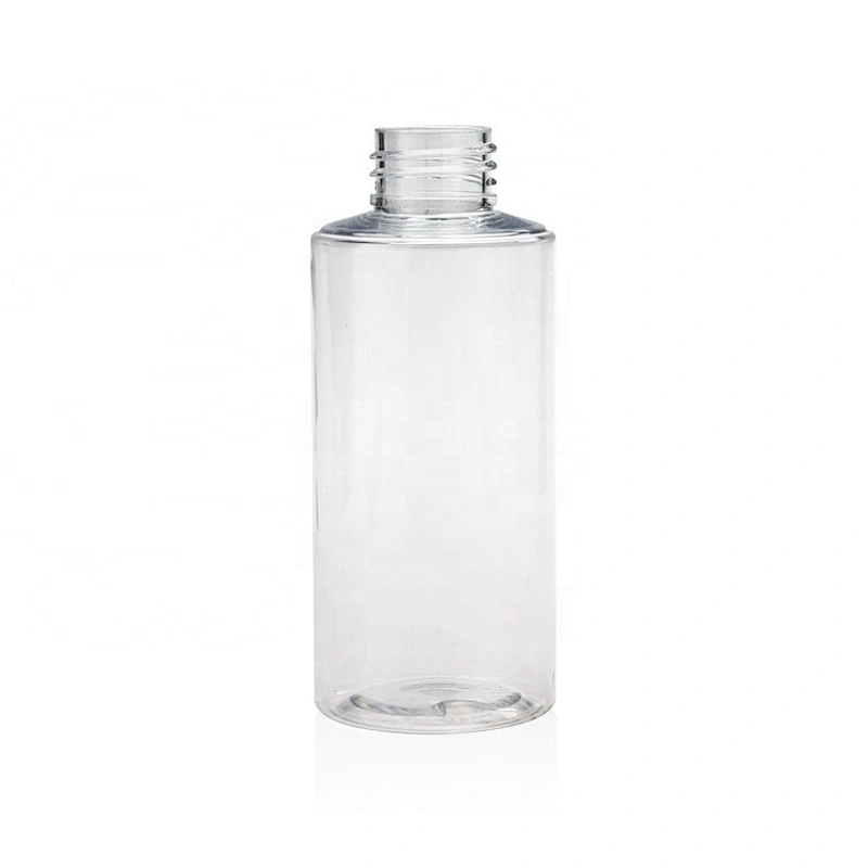 High-quality transparent 120ml Empty Plastic spray bottle  sanitizer bottle with pump