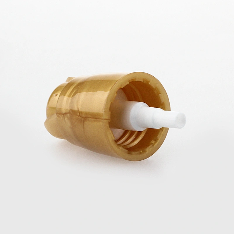 Reliable manufacturers full cover cap plastic cosmetic 20/410 mist perfume crimp sprayer pump