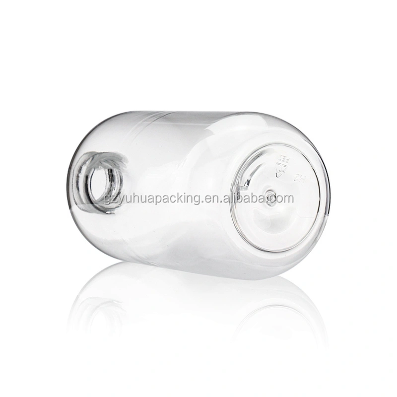 500ml Empty pet plastic bottle hand sanitizer bottle transparent pump bottle