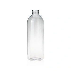 480ml Recycling Clear Empty Plastic PET Lotion Shampoo Bottle Packing