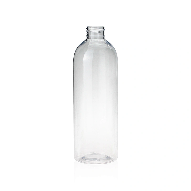 480ml Recycling Clear Empty Plastic PET Lotion Shampoo Bottle Packing