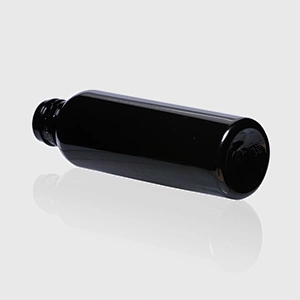 2oz 60ml Empty Black Plastic PET Mini Spray Bottle for Cosmetic Packaging