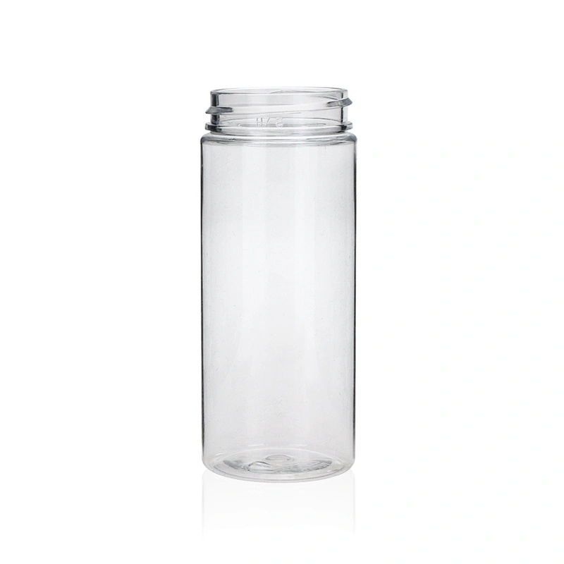 100ml Recycling Plastic Amber  Empty Packaging Jar Containers for food