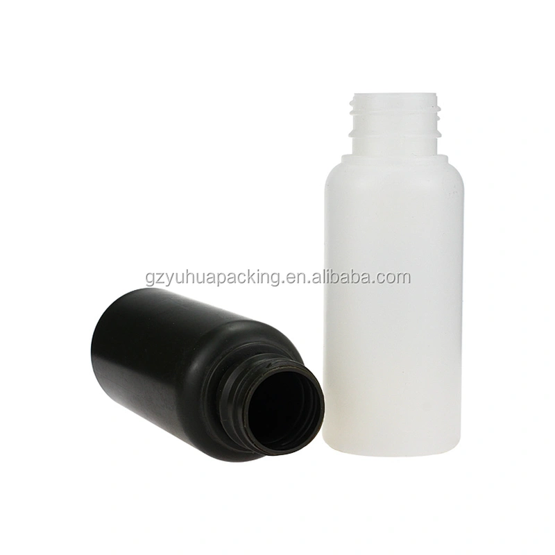 100ml Empty White Plastic PE Liquid Plastic Bottle with Screw Cap