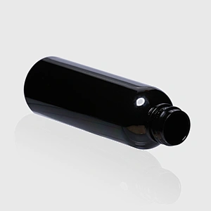 2oz 60ml Empty Black Plastic PET Mini Spray Bottle for Cosmetic Packaging