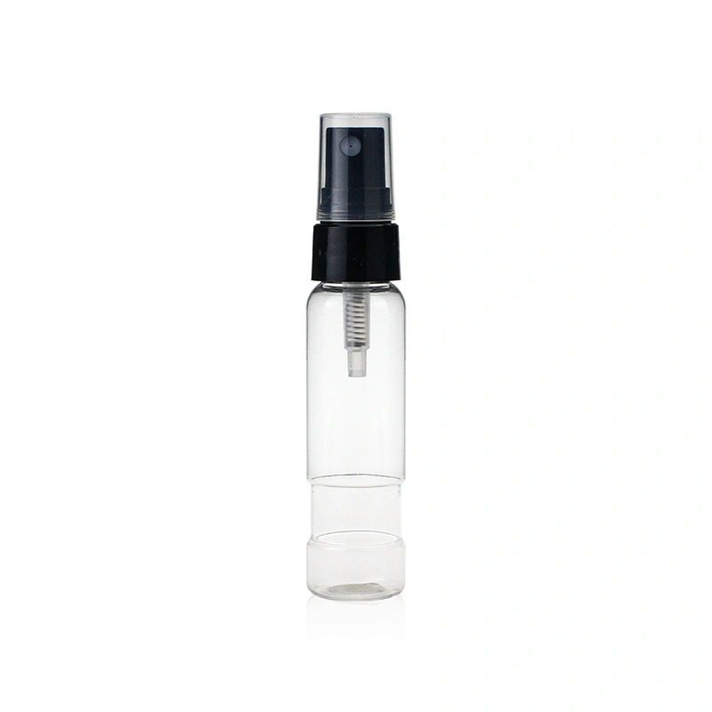 New Shape 40ml Empty pet plastic bottle hand sanitizer bottle transparent pump bottle