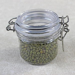 150ml  large round pet plastic jar containers for cosmetic products food/jam/candy/honey/tea/seasoning/spice