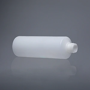 500ml Empty White Plastic PE Bottle with Disc Top
