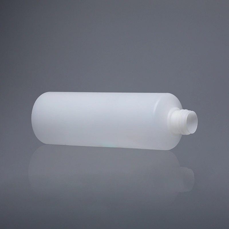 500ml Empty White Plastic PE Bottle with Disc Top