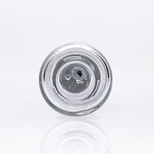 Eco Friendly Customized 50ml  Clear Glass Cosmetic Packaging Face Serum Lotion Dropper Bottle