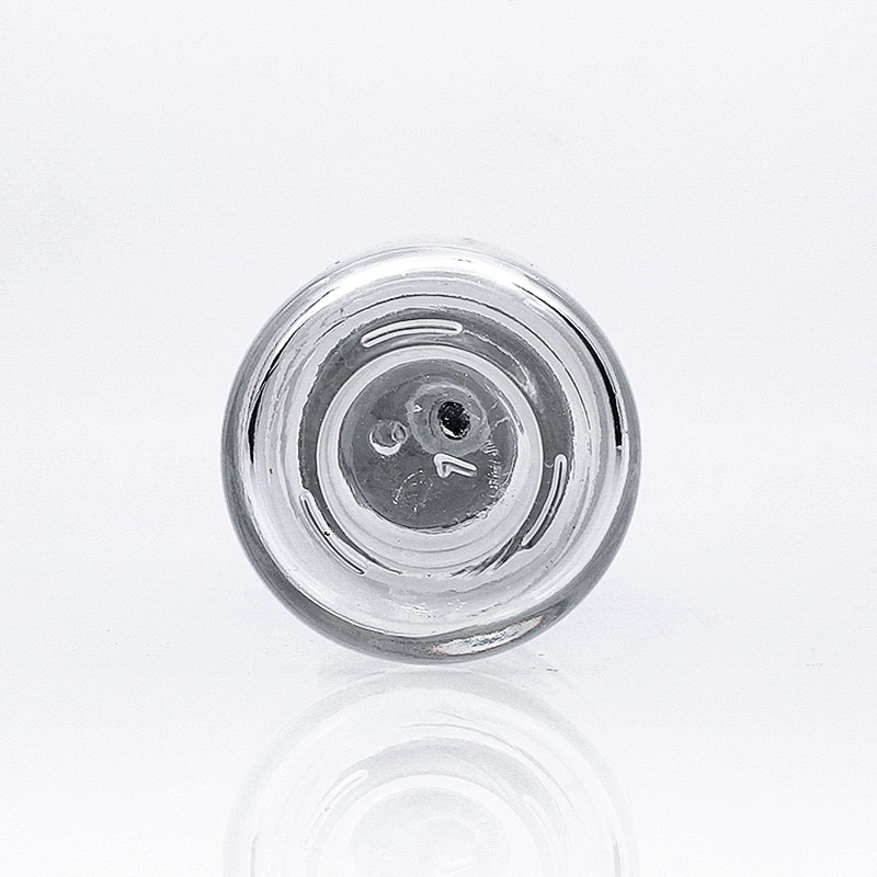 Eco Friendly Customized 50ml  Clear Glass Cosmetic Packaging Face Serum Lotion Dropper Bottle