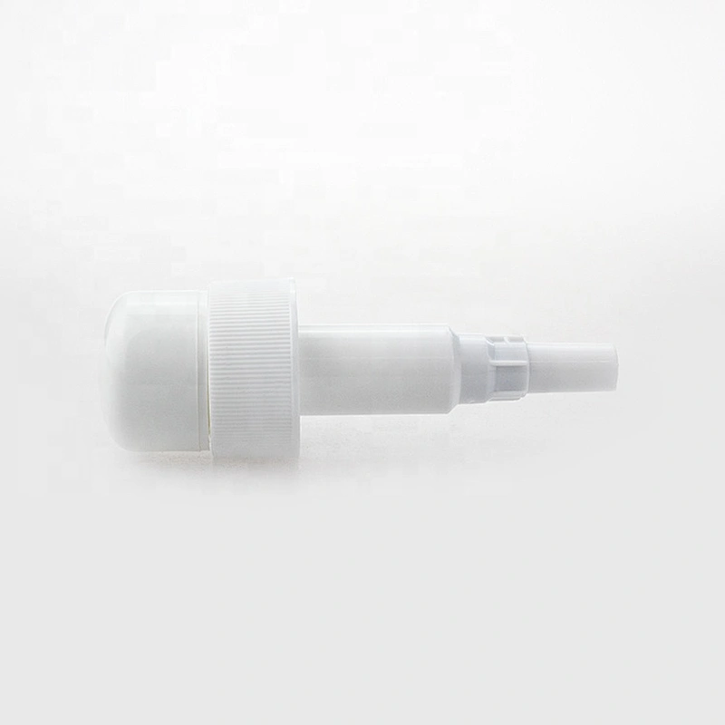 33/410 White Color Cosmetic Bottle Usage Plastic Lotion Dispenser Pump