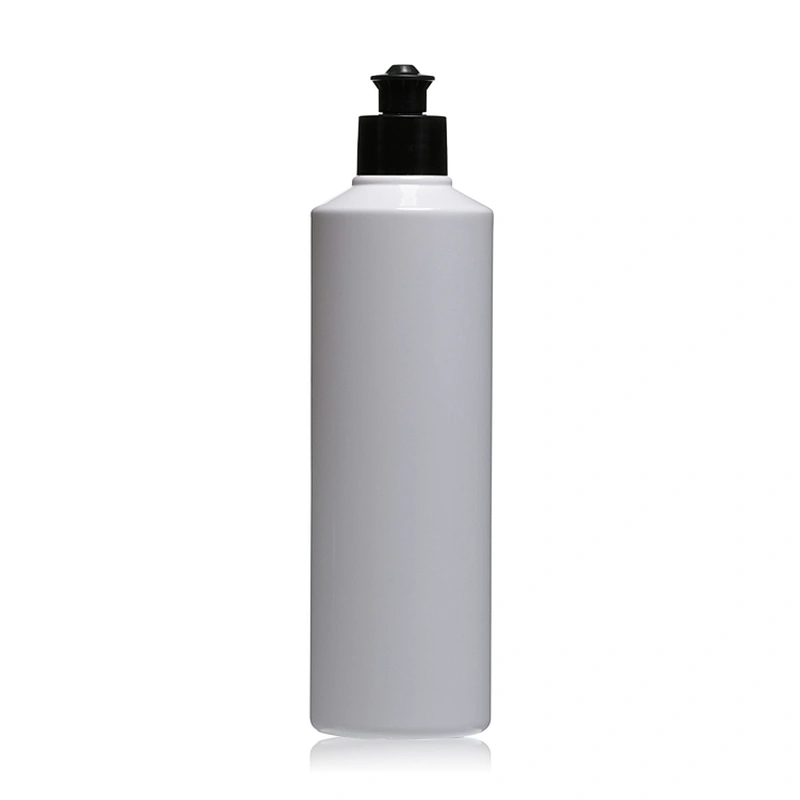 300ml 10oz Biodegradable White Empty Plastic PET Lotion Bottle Packing