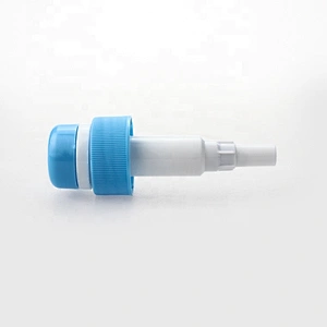 33/410 Custom - made plastic material bottle usage comes with a lock lotion dispenser  pump