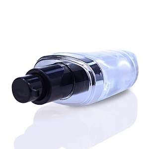 Luxury Cosmetics Packaging Round Custom Unique Shape Glass Cosmetics Empty Liquid Foundation Bottle 30ml