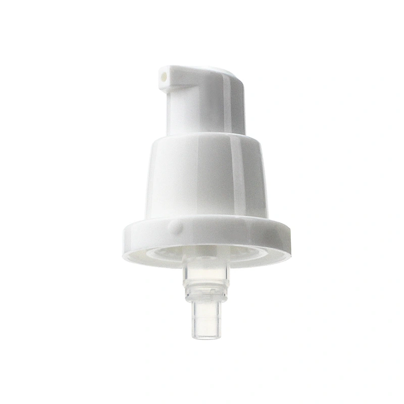 Reliable manufacturers full cover cap plastic cosmetic 18/410 mist perfume crimp sprayer pump