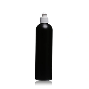 360ml Empty Black Plastic HDPE Pump Sprayer Bottle Lotion Pump Empty Bottle Plastic Pet Bottle Manufacturers