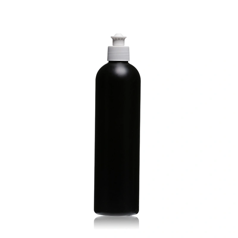 360ml Empty Black Plastic HDPE Pump Sprayer Bottle Lotion Pump Empty Bottle Plastic Pet Bottle Manufacturers