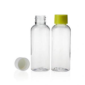 New product 250ml Empty pet plastic bottle hand sanitizer bottle transparent pump bottle