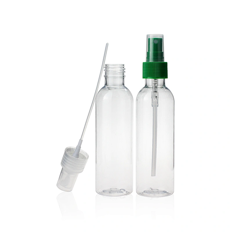125ml Empty Plastic spray bottle  sanitizer bottle with flip top cap