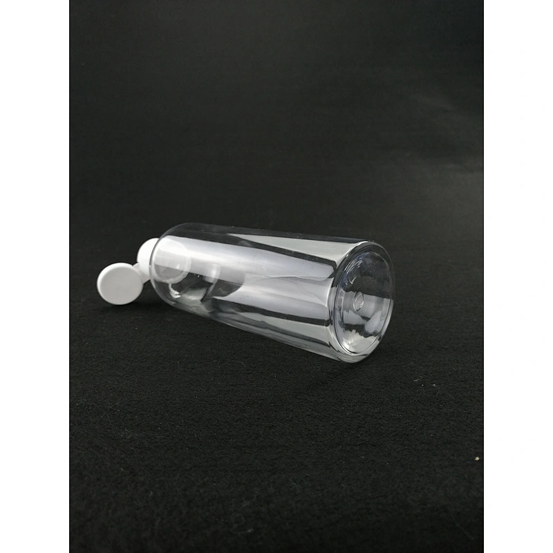 New product 250ml Empty pet plastic bottle hand sanitizer bottle transparent pump bottle