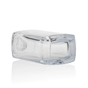 30ml square empty cosmetic Factory supply liquid foundation glass bottle/container make up packaging with squeeze pump