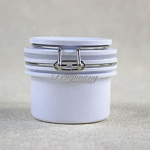 50ml round shape airtight container kilner Jar with clasp lock lid wire bail jar for  cosmetic skin care /canned food